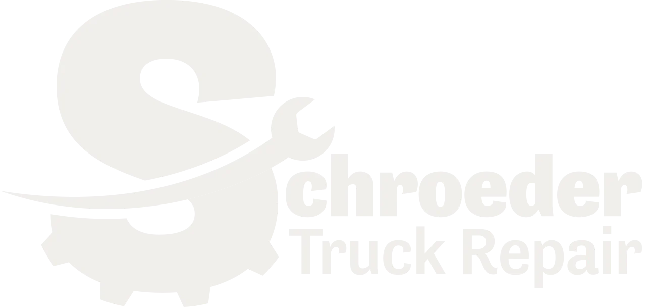 a large version of Schroeder's logo with the words Schroeder Truck Repair